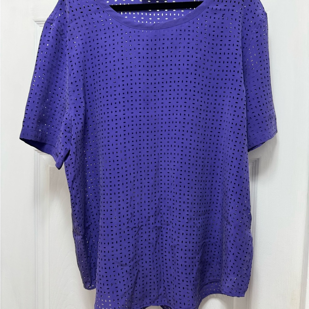 Equipment Femme 100% silk top